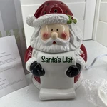 Scentsy Santa's List Christmas Holiday Full Size Ceramic Wax Warmer Bulb Box. Fixed Price $35.00.