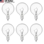 Meqiqtek Scentsy Light Bulbs For Warmer - 25 Watt Full Size Clear. Fixed Price $9.65.