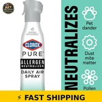 Clorox Pure Allergen Neutralizer Daily Air Spray, 8 Oz Clean Breeze. Fixed Price $18.99.