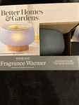 Better Homes & Gardens Blue Sea Glass Wax Warmer 15W Heater With Led New In Box. Fixed Price $21.95.