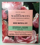 Bath & Body Works Rose Water Ivy Wallflowers Oil Refill Bulbs 2-PACK Nip. Fixed Price $19.99.
