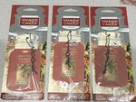 Yankee Candle Car Jar- Autumn Wreath, Pack Of 3 New. Fixed Price $8.99.