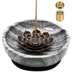 Superlarge Handmade Natural Marble Incense Holder For Sticks Cones-with 9.... Fixed Price $29.14.