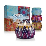 Candles Gift Set For Women, 4 Pack Scented With 8% Essential Oils, 12.... Fixed Price $27.38.