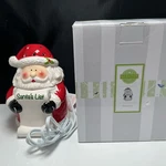 Scentsy Santa's List Christmas Full Size Ceramic Wax Warmer W. Bulb, Box, Marker. Fixed Price $19.99.