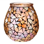 Scentsy Mended Full Size Wax Warmer Iridescent Sparkling Mosaic Glass Retired. Fixed Price $59.99.