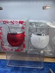 Nos Slatkin & Co. Dancing Tea Light Oil Warmer Snowflake Reindeer Lot Of 2. Fixed Price $39.95.