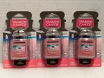 *new* 3 Yankee Candle Pink Sands Car Jar Ultimate Air Freshener. Fixed Price $19.00.
