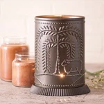 Irvins Country Tinware Primitive Candle Warmer. Fixed Price $43.95.