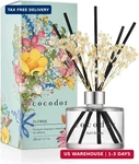 Cocodor Reed Diffuser Set With Preserved Baby's Breath Sticks/april Breeze. Fixed Price $29.24.