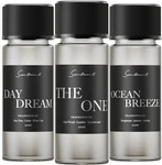 Hotel Scents Discovery Set Day Dream, The One & Ocean Breeze Fresh, Woody. Fixed Price $49.99.