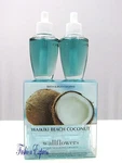 Bath & Body Works Waikiki Beach Coconut Wallflowers Refills 2-PACK. Fixed Price $16.95.