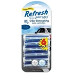 Refresh Your Car! 6 Pack Vent Stick Eliminate Odor New & Cool Breeze Scent. Fixed Price $12.77.