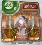 Air Wick Enchanted Holiday Gingerbread Playhouse Fragrance Scented Oil Rare Htf. Fixed Price $16.99.