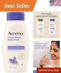 Stress Relief Body Wash With Nourishing Oat & Lavender Scent For Sensitive Sk.... Fixed Price $18.89.
