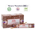 Satya Musk Incense Sticks Shrinivas Sugandhalaya Bng Llp Buddhism Full Box. Fixed Price $20.00.