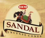 (sandalwood) Case Of 12 Boxes, 10 Cones Each Incense. Fixed Price $17.27.