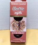 Yankee Candle - Scented Oil Refills Autumn Wreath Electric Qty 2. Fixed Price $14.83.