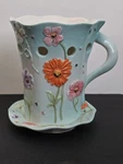 Yankee Candle Tea Cup Wax Melt Warmer Flowers Butterfly Water Garden. Fixed Price $24.50.
