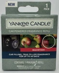 Yankee Candle Macintosh Scent Car Powered Fragrance Refill, 1 Pack. Fixed Price $8.99.