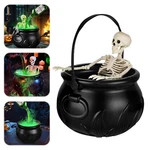 Spooky Witch Mist Maker With Floating Bottle Cauldron & Skeleton Christmas Gift. Fixed Price $55.99.