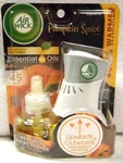 Air Wick Plug Scented Oil Starter Kit WARMER1 Refill, Pumpkin Spice Fast Ship. Fixed Price $8.90.