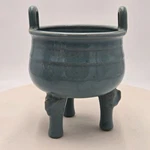 Rare China Song Dynasty Longquan Celadon Glaze Ice Crack Incense Burner. Fixed Price $289.99.