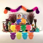 Dia Los Muertos Classic Decor Kit. With 4.5" Hand-painted Ceramic Sku.... Fixed Price $44.42.