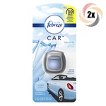 2X Packs Febreze Car Linen & Sky Scent Vent Clip Odor Air Freshener 2ML. Fixed Price $22.89.