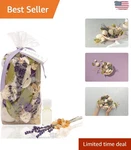 Large 20 Oz Amber Lavender Potpourri With Natural Botanicals & Relaxing Scents. Fixed Price $49.39.