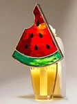 New Bath & Body Works Watermelon Slice Wallflower Fragrance Night Light Plug In. Fixed Price $39.99.