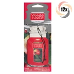 12X Packs Yankee Candle Jar Car Hanging Air Freshener Macintosh Scent. Fixed Price $49.04.
