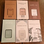 Pura Smart Diffuser Refills Many Scents Pick Vanilla Salt Tulum Cotton Linens. Fixed Price $20.51.