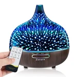 Essential Oil Diffuser 550ML Cool Mist Humidifier 3D Glass Ultrasonic 7. Fixed Price $73.40.