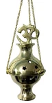 Vrinda Brass Hanging Censer/charcoal Incense Burner Traditional Aromathe. Fixed Price $27.69.