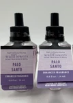 Bath & Body Works Palo Santo Wallflowers Fragrance Refill Bulbs S/2 #534. Fixed Price $30.79.