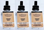 3 Bath & Body Works Vintage Vinyl Wallflower Home Scent Oil Refill Bulb. Fixed Price $22.31.
