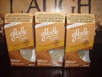 3 Glade Plugins Scented Oil Refills Sandalwood Amber Bergamot Cashmere Woods. Fixed Price $19.75.