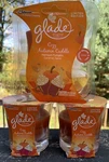 Glade (2) Candle & (1) Plugin Limited Edition Cozy Autumn Cuddle Bundle. Fixed Price $80.00.