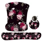 Aimsa Ergonomic Keyboard Wrist Rest And 7.95 X 9.96 Inches, Peony Flowers. Fixed Price $31.18.