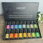 Essential Oils Gift Set 16 Pc Amore Paris Aromatherapy Diffuser New. Fixed Price $26.99.