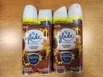 4 Cans: Glade Air Freshener Room Spray *cashmere Woods* 8OZ (0757) E5C. Fixed Price $21.99.
