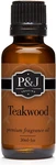 P&j Trading Fragrance Oil Teakwood 30ML - Candle Scents For Making. Fixed Price $13.23.