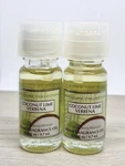 2 Bath & Body Works Coconut Lime Verbena Home Fragrance Oil Rare White Barn. Fixed Price $34.99.