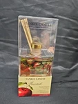 Yankee Candle Macintosh Reed Diffuser 1.2 Fl Oz Discontinued Nos Decorative Glas. Fixed Price $29.69.