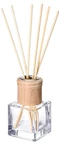 Balsam Cedar Scented Jar Reed Diffuser Set Bathroom Home Fragrance. Fixed Price $14.99.