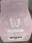 Scentsy Strawberry Swirl Wax Bars Pack Pink Solid 3.2 Fl Oz Home Fragrance. Fixed Price $8.00.