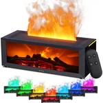 Flame Fireplace Humidifier Aromatherapy Essential Oil Diffuser With Led Light. Fixed Price $29.95.