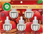 Air Wick Plug Scented Oil Refill, Apple Cinnamon Medley, 5CT, Freshener,. Fixed Price $18.40.
