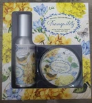 Michel Design Works Tranquility Travel Gift Set Room Spray & Candle Tin. Fixed Price $26.99.